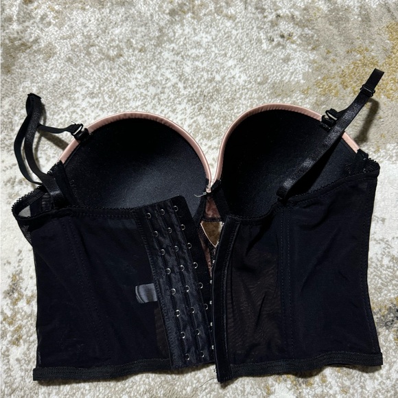 Bebe bustier with satin detail - Picture 2 of 3